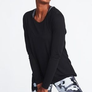 Old Navy NWT Lightweight Mesh-Back Performance Top